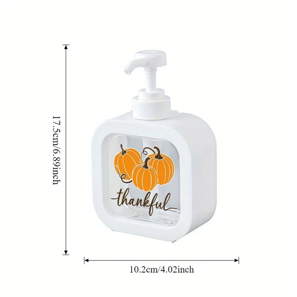Charming Pumpkin Soap Dispenser (Autumn): Kitchen/Bath, Gift-Ready – Fits Soap/Lotion/Sanitizer.