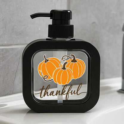 Charming Pumpkin Soap Dispenser (Autumn): Kitchen/Bath, Gift-Ready – Fits Soap/Lotion/Sanitizer.